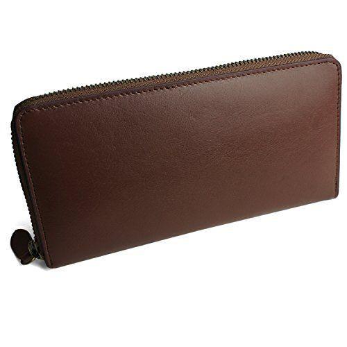 速くおよび自由な E Mono イーモノ 財布 長財布 メンズ レディース 本革 ラウンドファスナー