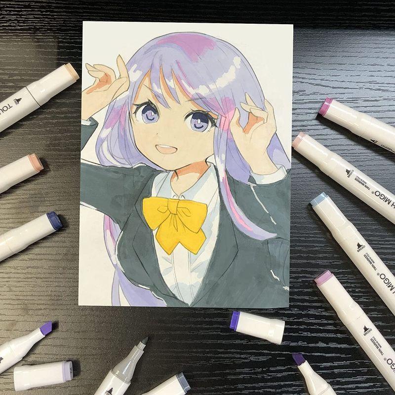 Leakokua レアコクア マーカーペン 80色 イラストマーカー アルコールマーカー アートマーカー セット 初心者 子供 お絵描き D54iv6rwga 画材 アート用品 Karnalifrtc Gov Np