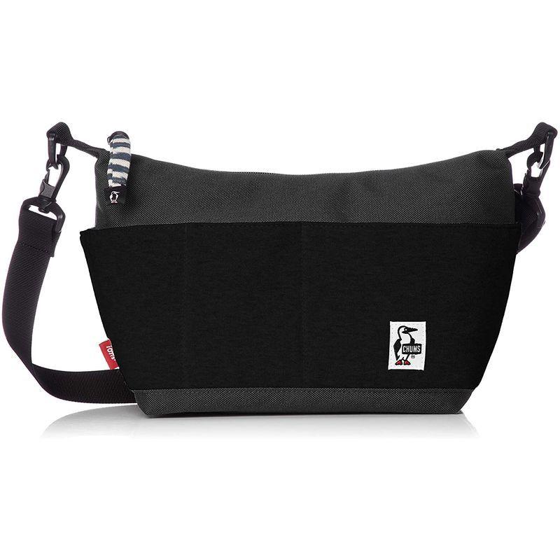 最前線の Shoulder Collect ショルダーバッグ チャムス Sweat Black Charcoal Nylon その他財布 Florestasa Com Br