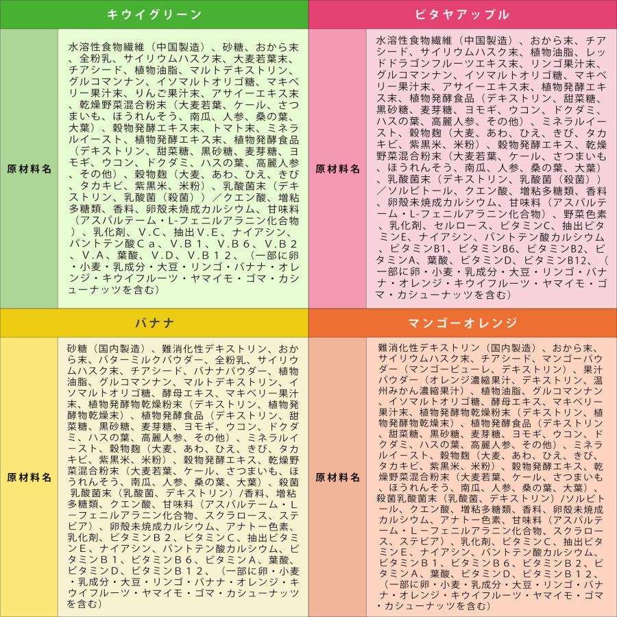 キウイグリーン味 300g 約50杯分 スムージー チアシード配合 置き換え