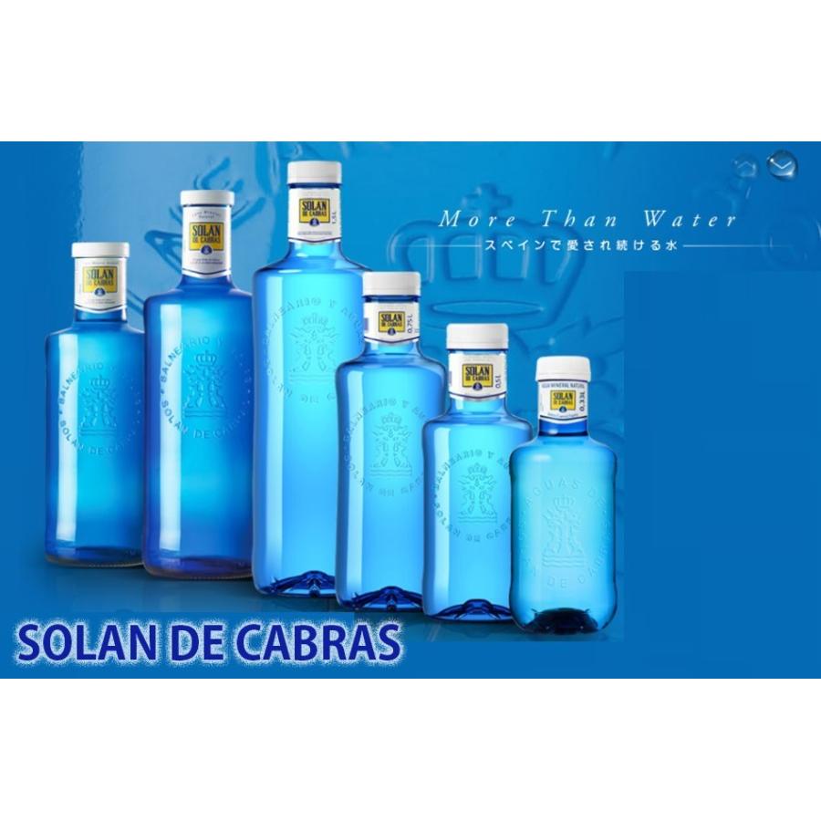 ソラン・デ・カブラス 330ml 72本 (36本×2箱) PET ブルーボトル ソランデカブラス ミネラルウォーター SOLAN DE CABRAS まとめ買い ペットボトル　お水