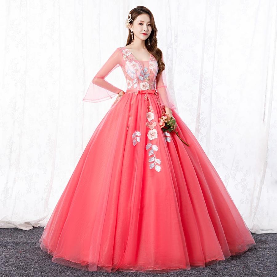 55 以上節約 新作 カラードレス ウェディング ウエディングドレス エンパイアライン 可愛い刺繍花 お呼ばれ 舞台衣装 撮影 エレガント 演奏会 姫系hs4966 期間限定特価 Yalaphone Com