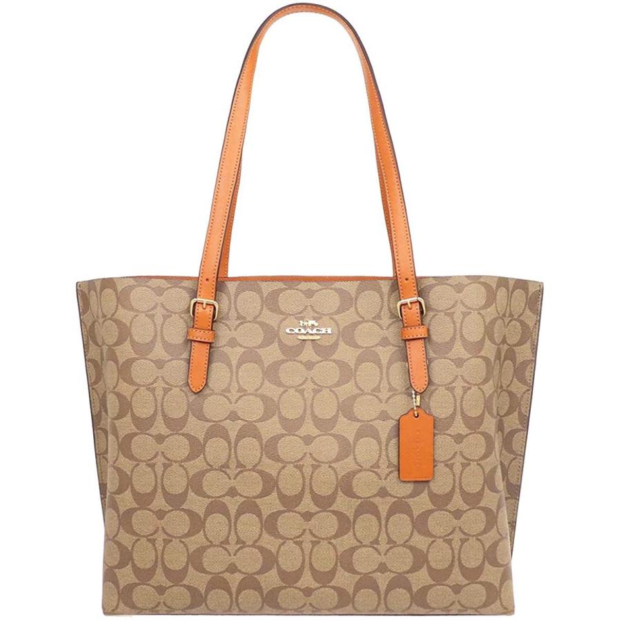 希少 コーチ Coach モリー トート Sig Mollie Tote シグネチャー Pvc レザー レディース トートバッグ 1665 カーキ セドナ アウトレット送料無料 Nutricell Co Id