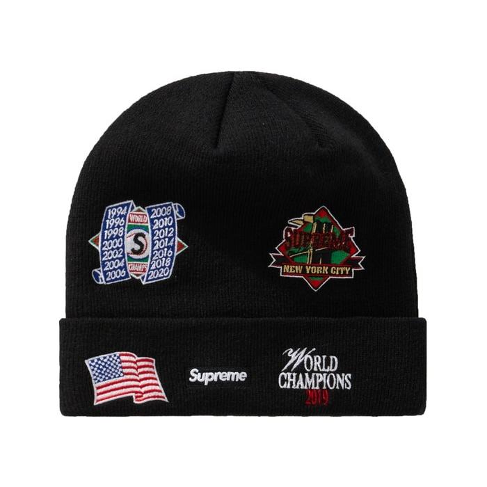 Supreme X New Era Championship Beanie シュプリーム ニューエラ チャンピオンシップ ビーニー ニット帽 ニットキャップ 19fw Hat017 ビューティース 通販 Yahoo ショッピング