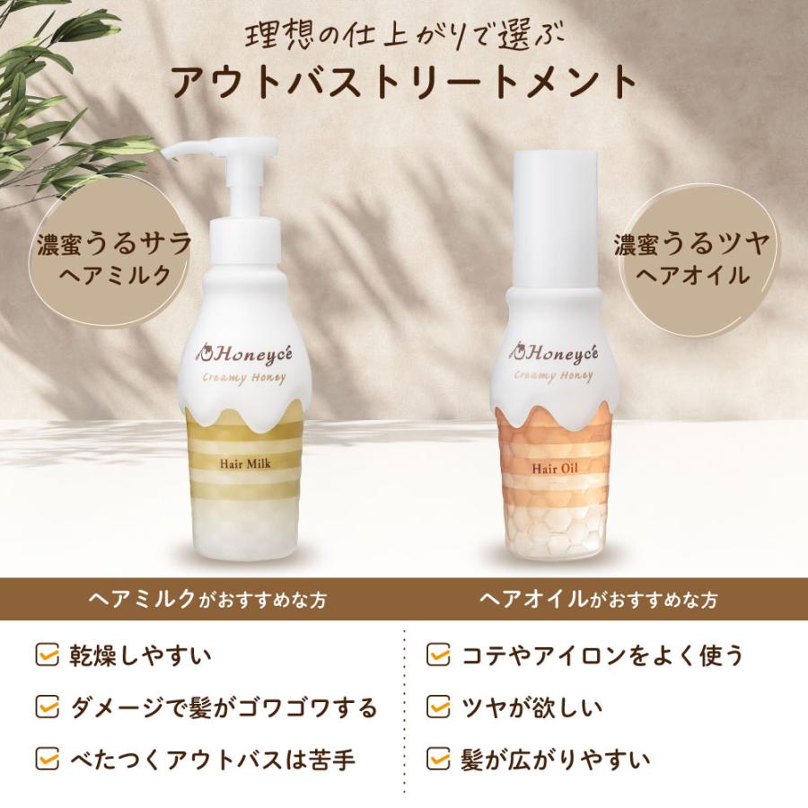 流さないトリートメント ダメージケア 補修 サロン品質 はちみつ 保湿