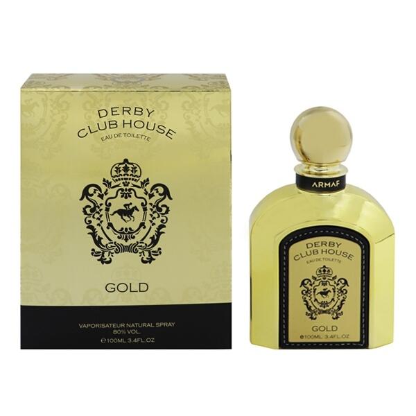 アルマフ ダービー クラブハウス ゴールド フォーメン EDT・SP 100ml 香水 フレグランス DERBY CLUB HOUSE GOLD FOR MEN ARMAF