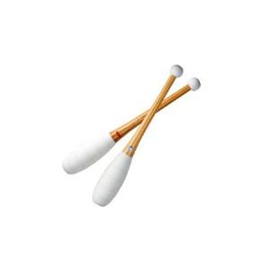 ササキスポーツ 男子試合用クラブ 新体操手具 [カラー：ホワイト] #M-370 SASAKI SPORTS