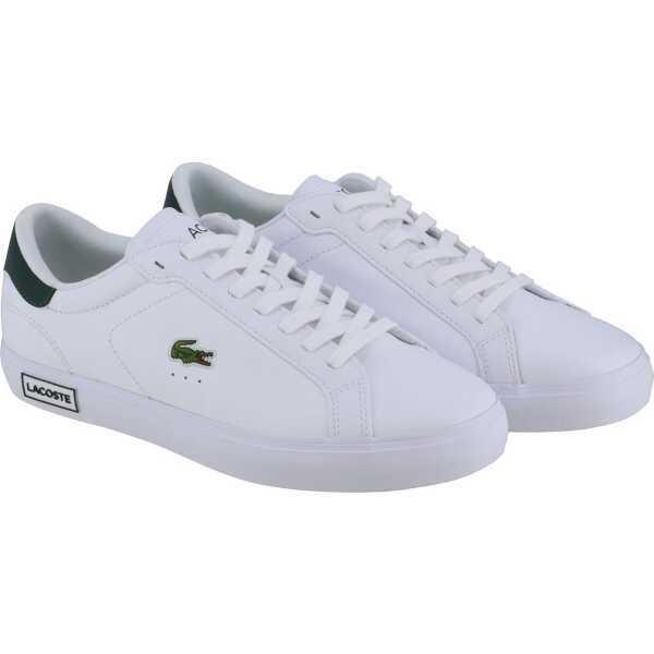 オープニング大放出セール ラコステ Lacoste パワーコート 05 1 メンズスニーカー サイズ 40a 25 5cm カラー ホワイト ダークグリーン Sm 1r5 Power Court 05 1 人気が高い Tellosystems Com