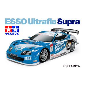 タミヤ Tamiya 1 10 電動rcカー エッソ ウルトラフロー スープラ Tt 01 完成ボディ仕様 Ty ベルモ 通販 Yahoo ショッピング