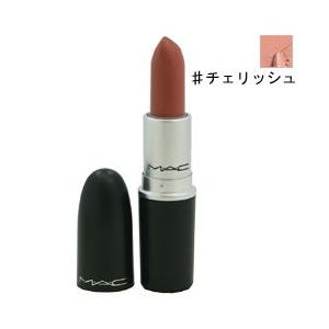 新品 MAC チェリッシュ ( cherish ) 口紅 SATIN LIPSTICK （箱付き