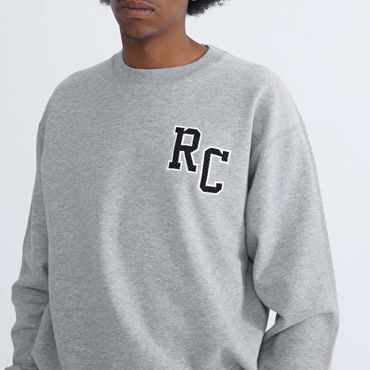 レイニングチャンプ Drop Cap Classic Crewneck L HEATHER GREY #RC