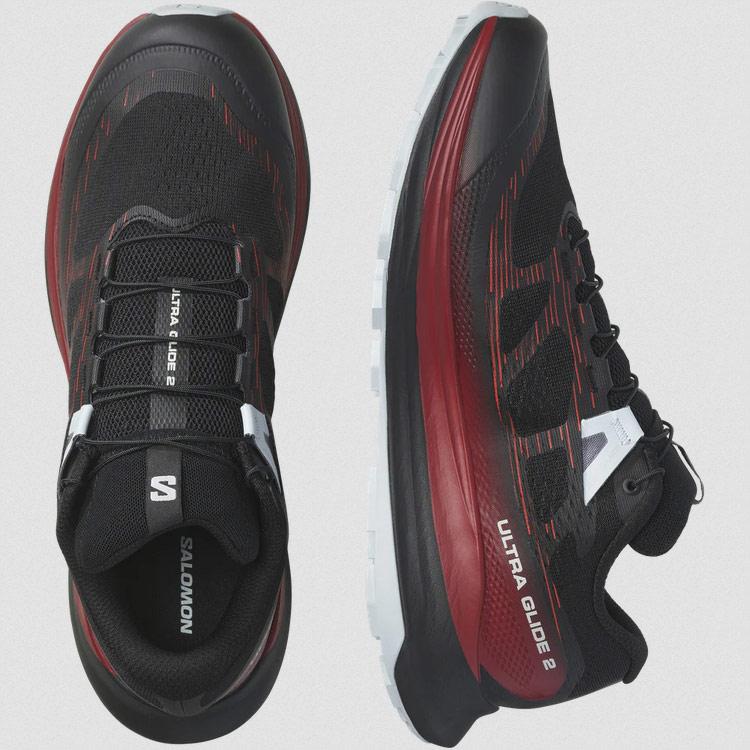 SALOMON（サロモン） ウルトラ グライド 2 26.0cm ブラック×Bレッド 