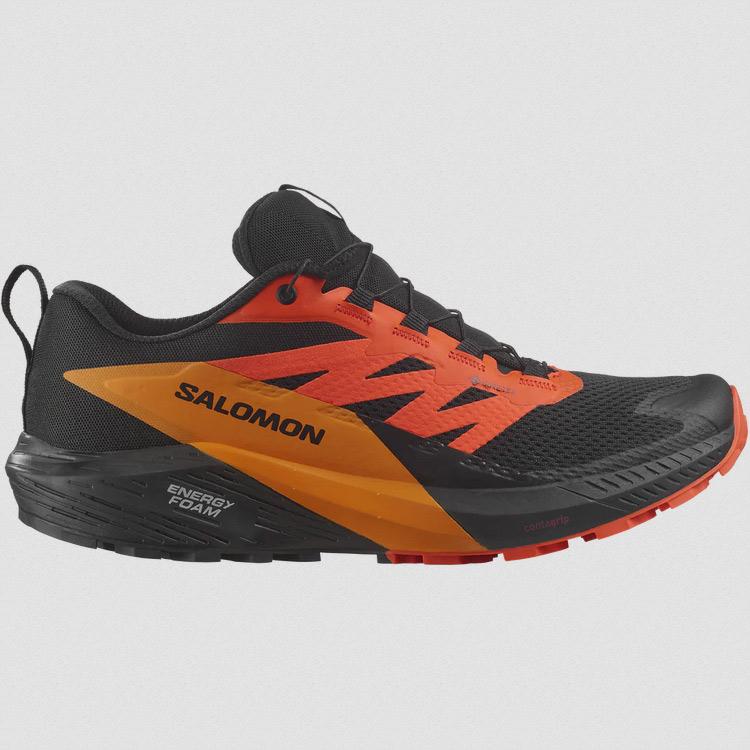 SALOMON（サロモン） センスライド 5 GTX(GORE-TEX) 27.0cm ブラック×S 