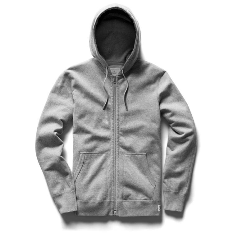 レイニングチャンプ Lightweight Terry Full Zip Hoodie S HEATHER GREY #RC-3543 送料無料 REIGNING CHAMP REIGNING CHAMP（レイニングチャンプ） Lightweight Terry Full Zip