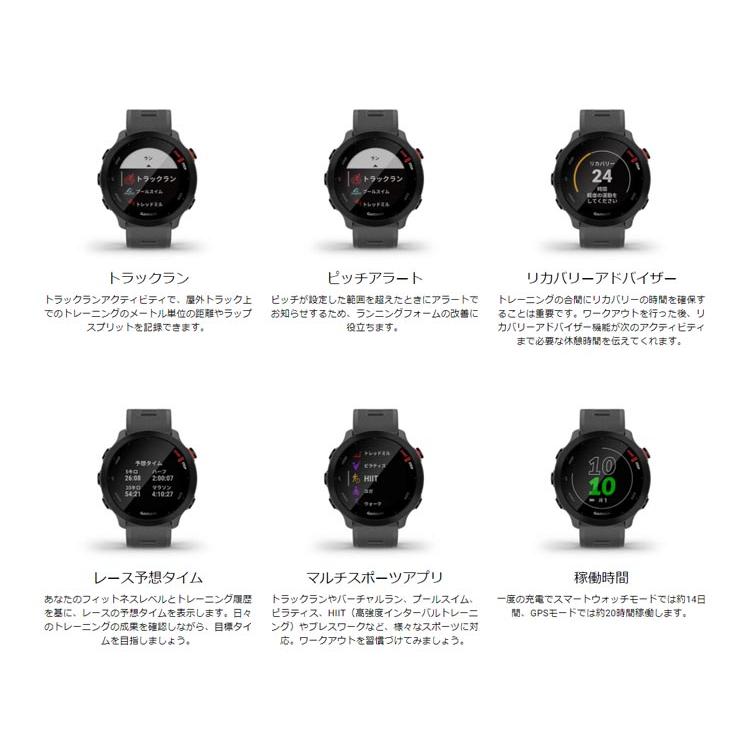 フォアアスリート55 日本語正規版 アクア #010-02562-42 ForeAthlete 55 Aqua GARMIN 新品 未使用｜beautyfiveauc｜08