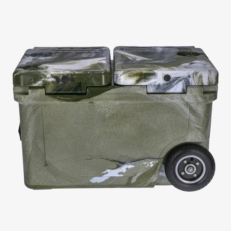 【在庫限り】 ワイルドギア WYLDGEAR ハードクーラー 50Q(47L) プレリーカモ 47L #HC50-17P 【在庫限り】 Hard Cooler 50Q Prairie Camo_3
