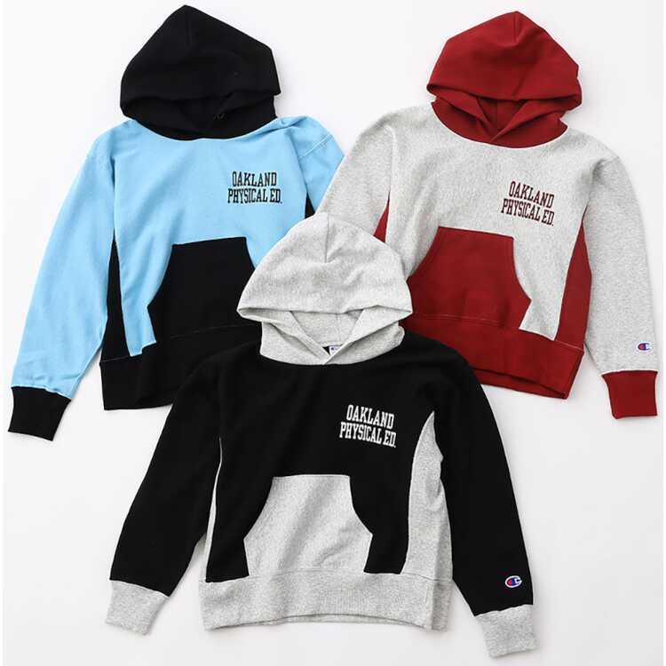 Champion チャンピオン キッズ リバースウィーブ フーデッド 