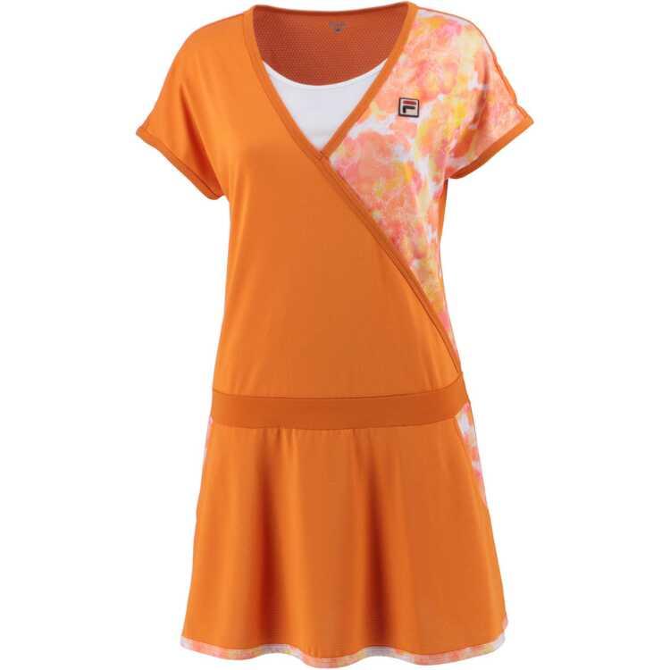FILA フィラ ワンピース(レディース) M オレンジ #VL2626-22