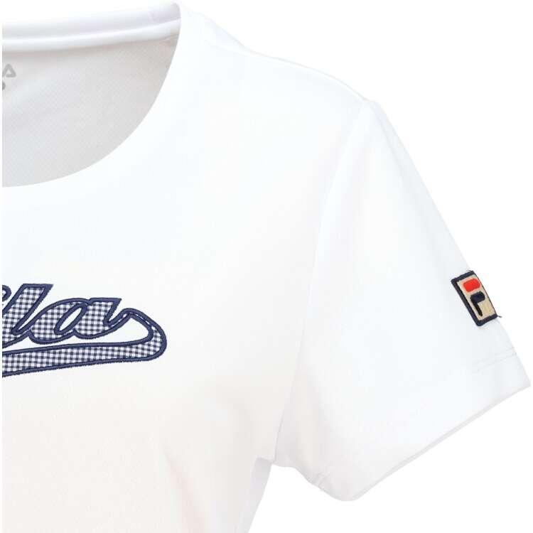 フィラ アップリケTシャツ(レディース) M ホワイト #VL2855-01 FILA 新品 未使用｜beautyfiveauc｜05