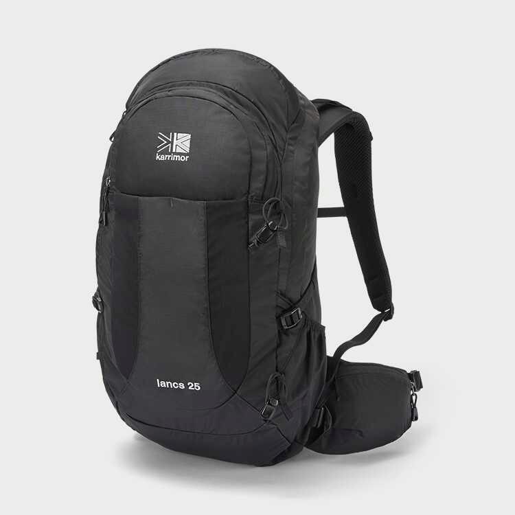 カリマー ランクス 25 バックパック ブラック H52×W26×D17cm(25L) #501173-9000 送料無料 lancs 25 Black KARRIMOR Karrimor（カリマー） ランクス 25 バックパック ブラック H52×W26