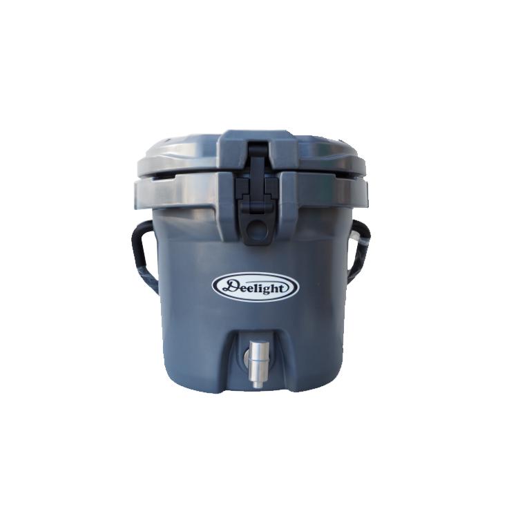ディーライト アイスバケツ 5ガロン(約18.9L) チャコール #DLIGHT251 送料無料 ICE BUCKET 5GALLON DEELIGHT ディーライト アイスバケツ 5ガロン(約18.9L) チャコール #DLIGHT251