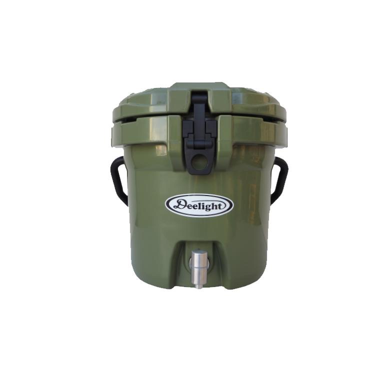 ディーライト アイスバケツ 5ガロン(約18.9L) TCXオリーブ #DLIGHT252 送料無料 ICE BUCKET 5GALLON DEELIGHT ディーライト アイスバケツ 5ガロン(約18.9L) TCXオリーブ #DLIGHT252