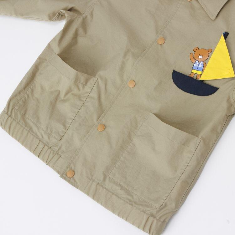 ヘリーハンセン ヘリーベアコーチジャケット(キッズ) 120cm ディープネイビー #HJ12320-DN K Helly Bear Coach Jacket HELLY HANSEN（ヘリーハンセン） ヘリーベアコーチジャケット(キッズ