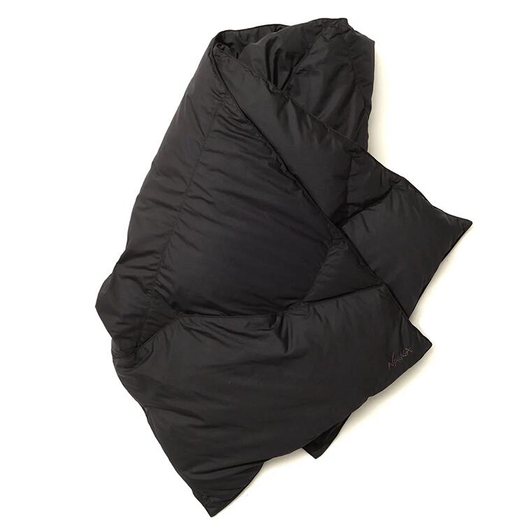 ナンガ ノーカラーダウンコート (ウィメンズ) ブラック フリー #N0002382-BLK 送料無料 DOWN PONCHO MUFFLER(WOMEN) NANGA ナンガ ノーカラーダウンコート (ウィメンズ) ブラック フリー