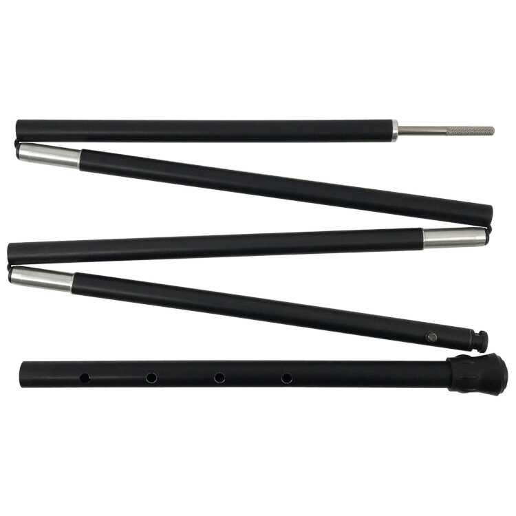 シナノワークス THE POLE SUB 120 折畳 ブラック 108〜120cm（4cmごと4段階）、怪／14mm＋16mm #777033 SINANO WORKS シナノワークス THE POLE SUB 120 折畳 ブラック 108〜120cm（4cmごと4