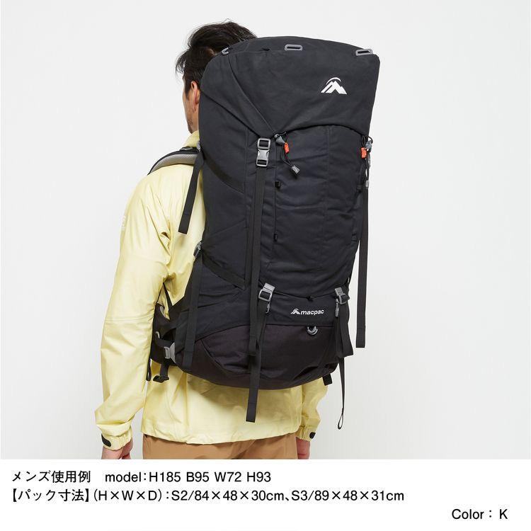 macpac マックパック カスケード 75 バックパック 80L S3(背面長 macpac マックパック カスケード 75 バックパック 80L S3(背面長