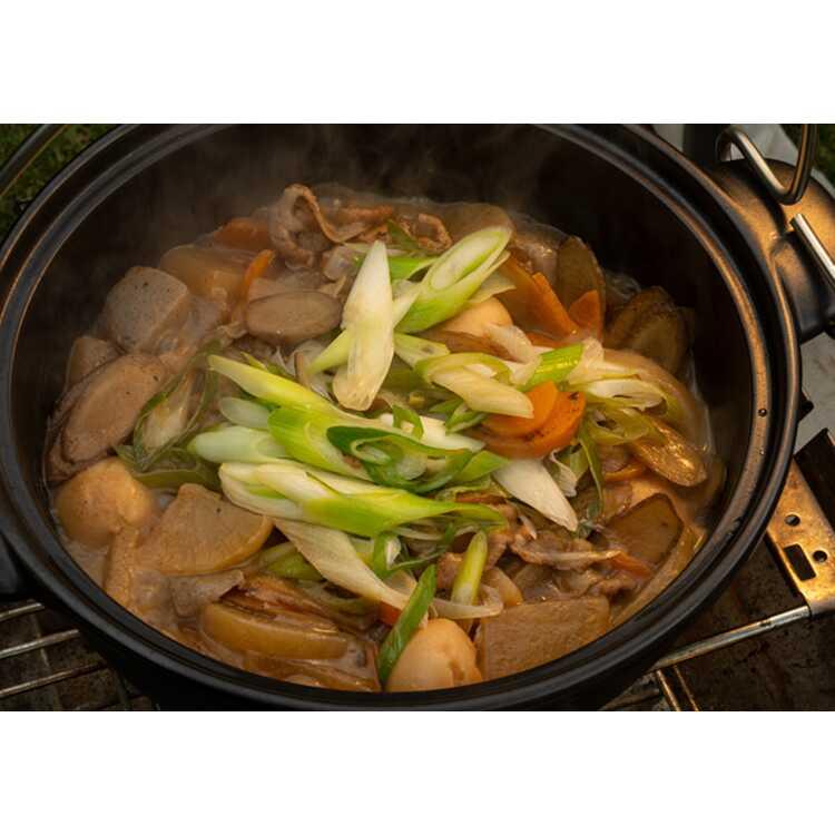 LOGOS（ロゴス） LOGOS×萬古焼 いろり吊り土鍋 幅32.5×奥行26×高さ25cm