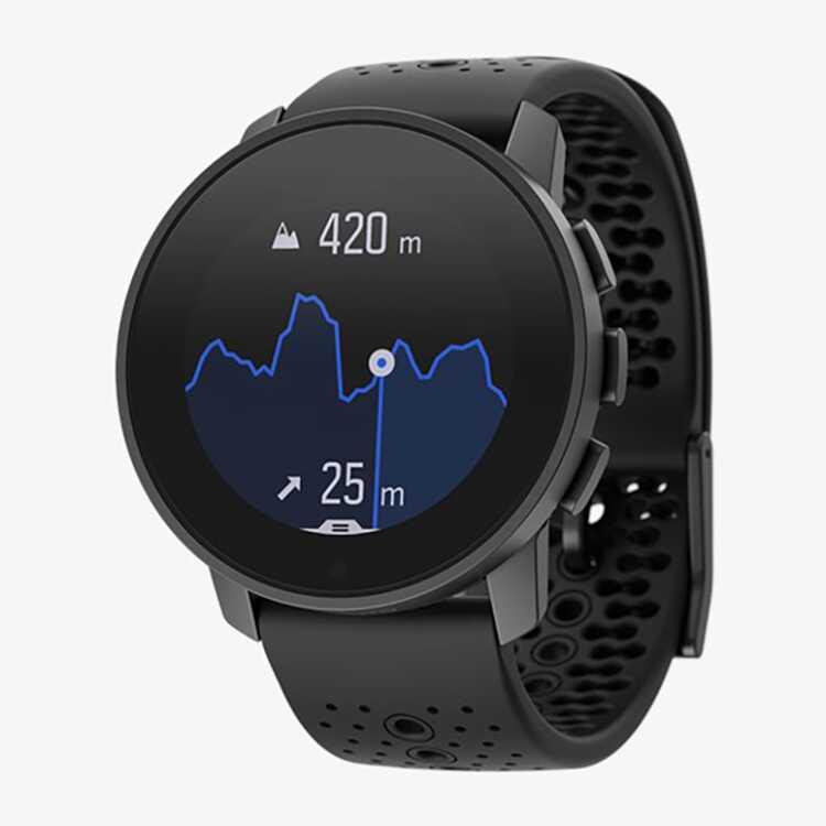 SUUNTO（スント） 9 ピーク オールブラック 日本正規品 #SS050522000 