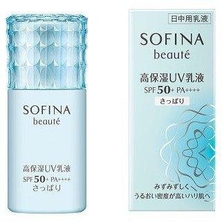 ソフィーナボーテ　高保湿UV乳液　さっぱり(SPF50+ PA++++)　30ml　【2点まで定形外可】｜beautyginza2