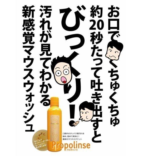 プロポリンス 600ml ×3 (送料無料) マウスウォッシュ 口の汚れをスッキリ あすつく｜beautyhair｜02