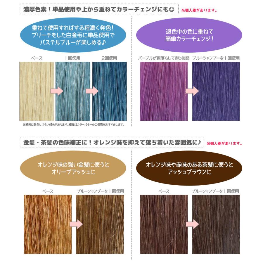 Ancels（エンシェールズ） ブルー カラーシャンプー 200ml （送料無料