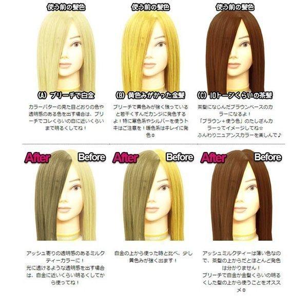 エンシェールズ カラーバター 200g アッシュミルクティー あすつく｜beautyhair｜02