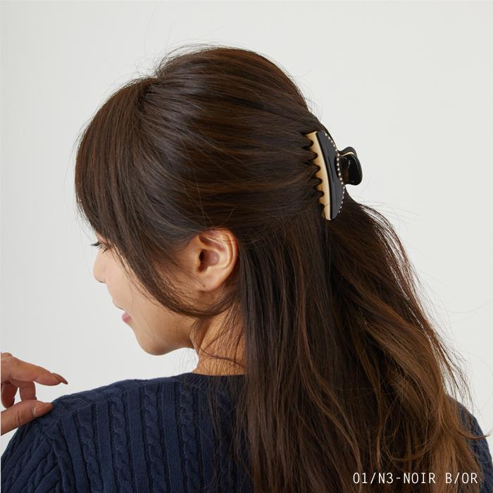 アレクサンドルドゥパリ クリップ ヘアクリップ alexandre de parisミディアム 7.5cm ヘアアクセサリー｜beautyholic｜17