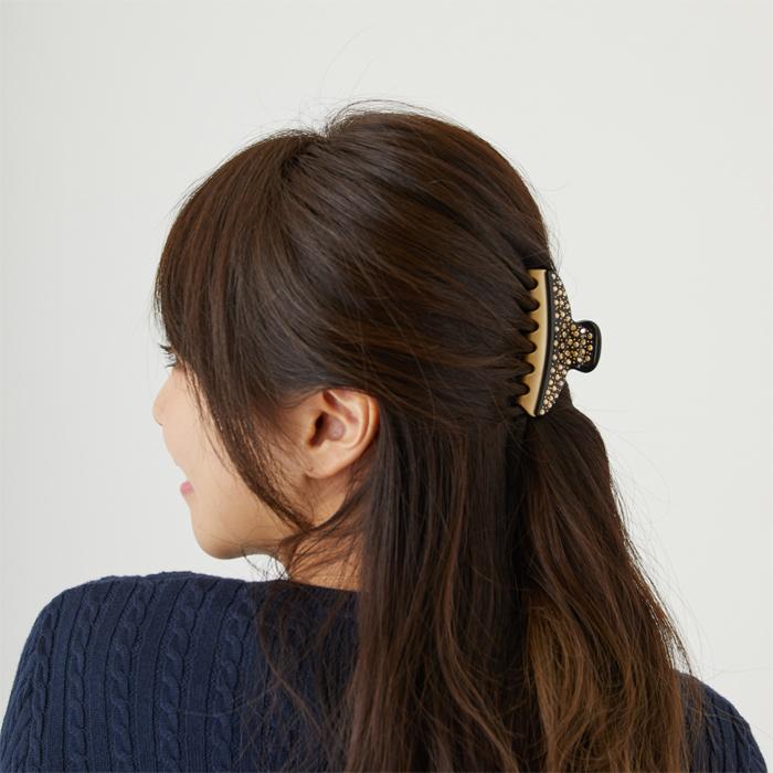 アレクサンドルドゥパリ クリップ ヘアクリップ alexandre de paris ヴァンドームクリップ ミディアム 7.5cm｜beautyholic｜15