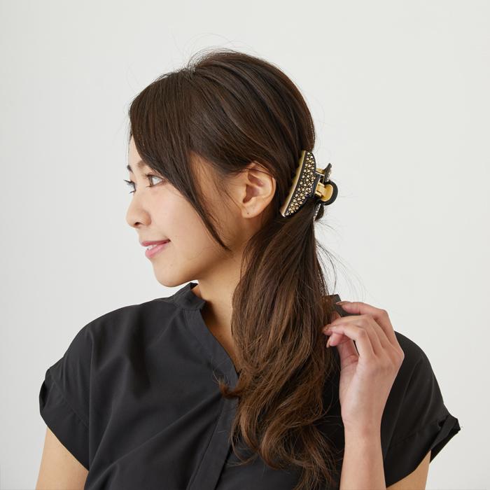 アレクサンドルドゥパリ クリップ ヘアクリップ alexandre de paris ヴァンドームクリップ ミディアム 7.5cm｜beautyholic｜16