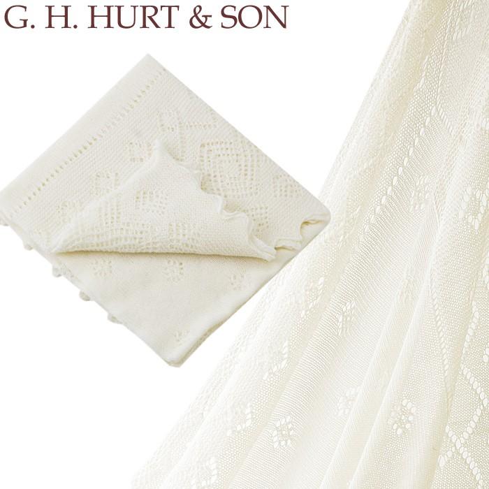 【Nuko】G.H HURT&SON メリノウールショール　新品未開封 G.H.Hurt&Son（ジーエイチハートアンドサン） 【並行輸入品】 おくるみ