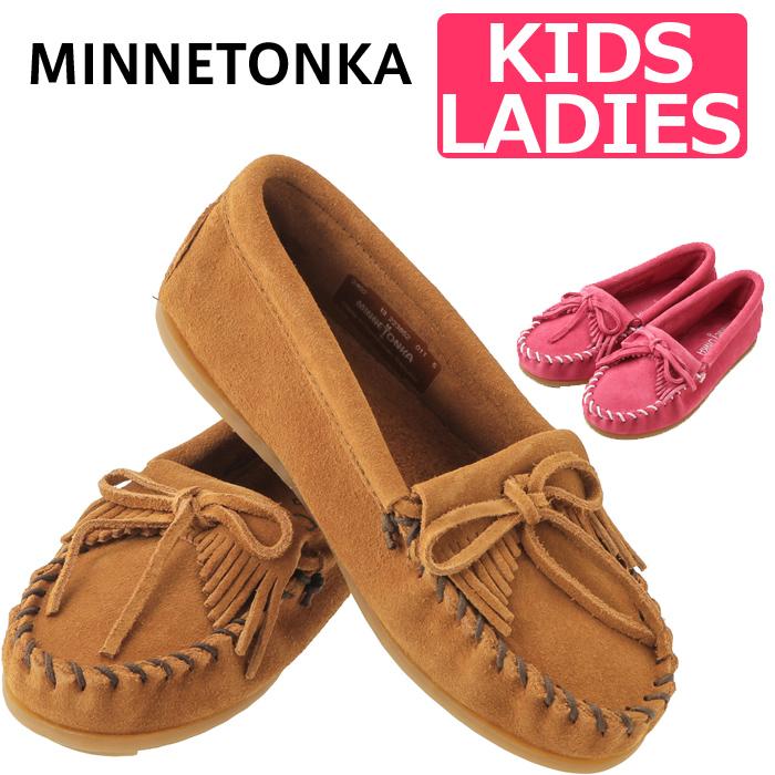 ミネトンカ キッズ モカシン 子供靴 Minnetonka Mtk Kt 001 Beautyholister 通販 Yahoo ショッピング