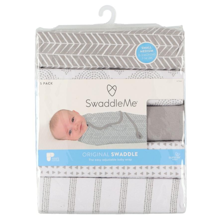 スワドルミー おくるみ 5枚セット スワドル 赤ちゃん SwaddleMe Cotton コットン おくるみ S/M swaddle me