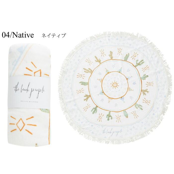 The Beach People ビーチピープル Round Towel ラウンドタオル 子供用 