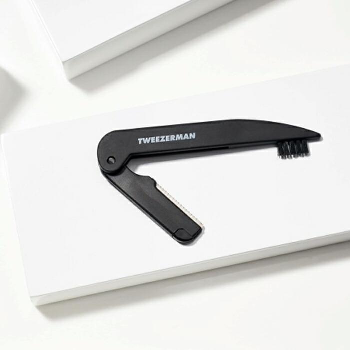 Tweezerman ツィーザーマン カミソリ 女性 アイブロウ プロ仕様 顔剃り RTL FOLDING RAZOR BLACK 1600R｜beautyholic｜05