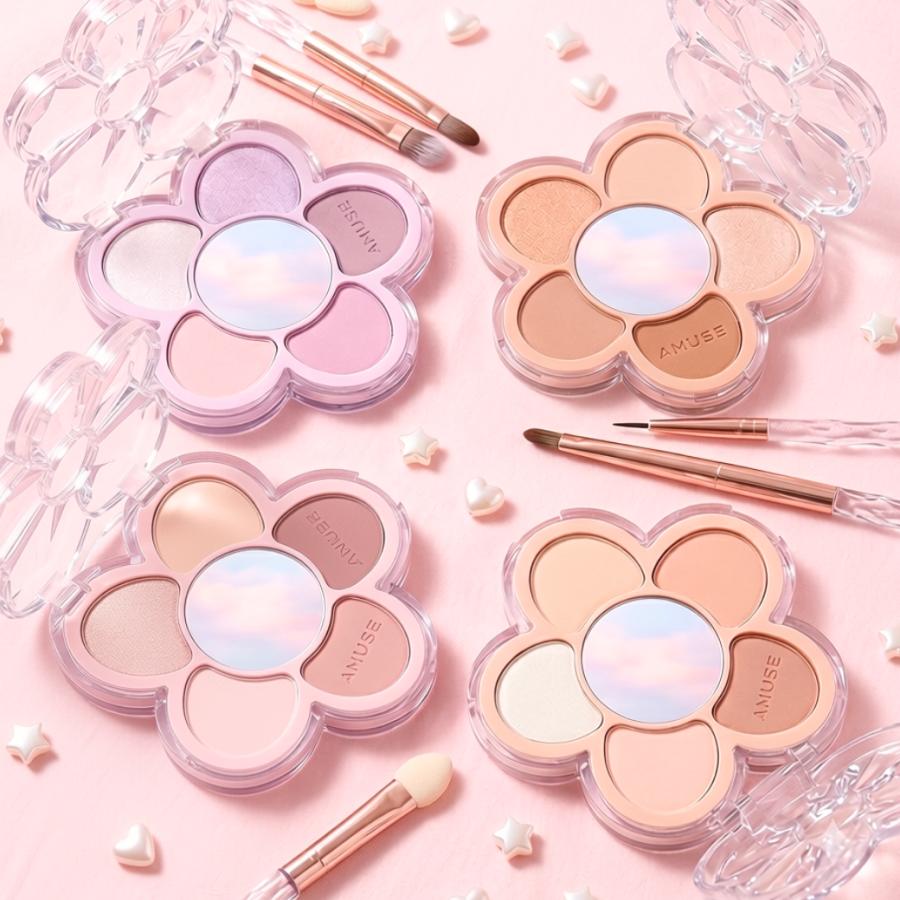 AMUSE フローラアイパレット 01,02,03,05,06の5点セット AMUSE 【並行輸入品】AMUSE アミューズ アイシャドウ フローラアイ
