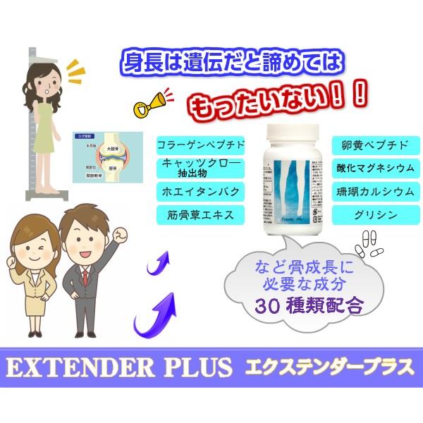 EXTENDER PLUS エクステンダー 足し加える5個仕かける