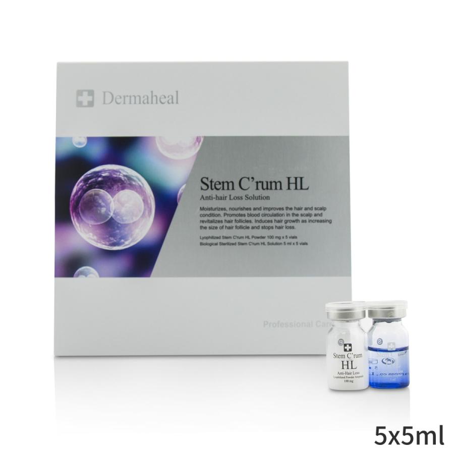 好評 ダーマヒール 美容液 集中ケア Dermaheal セラム 保湿トリートメント ステム シーラム アンチヘアロス ソリューション 5x5ml 国産 Kuljic Com