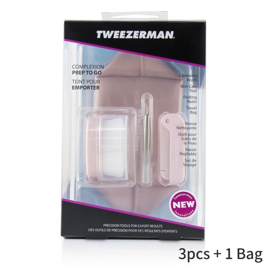 ツィーザーマン セット コフレ Tweezerman ギフトセット コンプレクション プレップ トゥ ゴー セット クレンジング ブラシ スキン ケア ツール Beauty Lover 海外コスメ 通販 Yahoo ショッピング