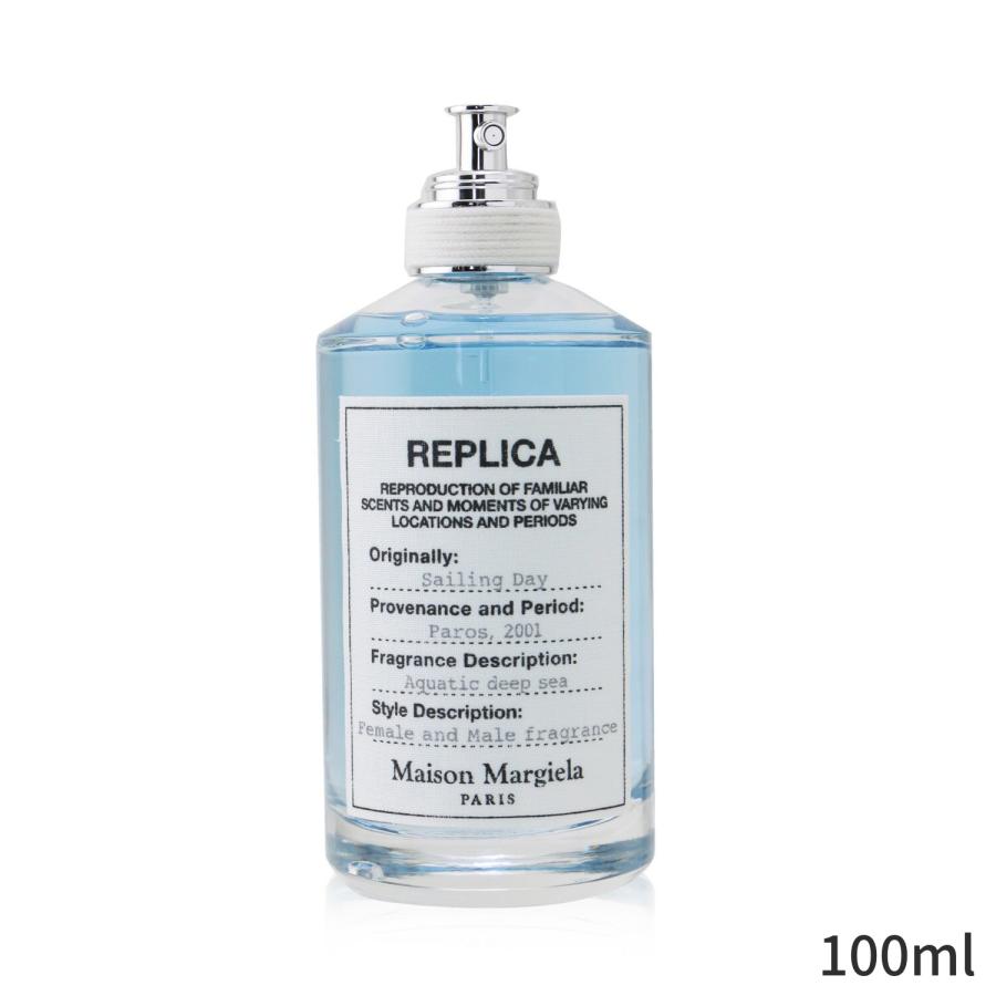 日本国内発送 香水 メンズ メゾンマルジェラ Toilette Spray Sailing Replica Margiela Maison Eau De Day 100ml 特売 100worldlegends Com
