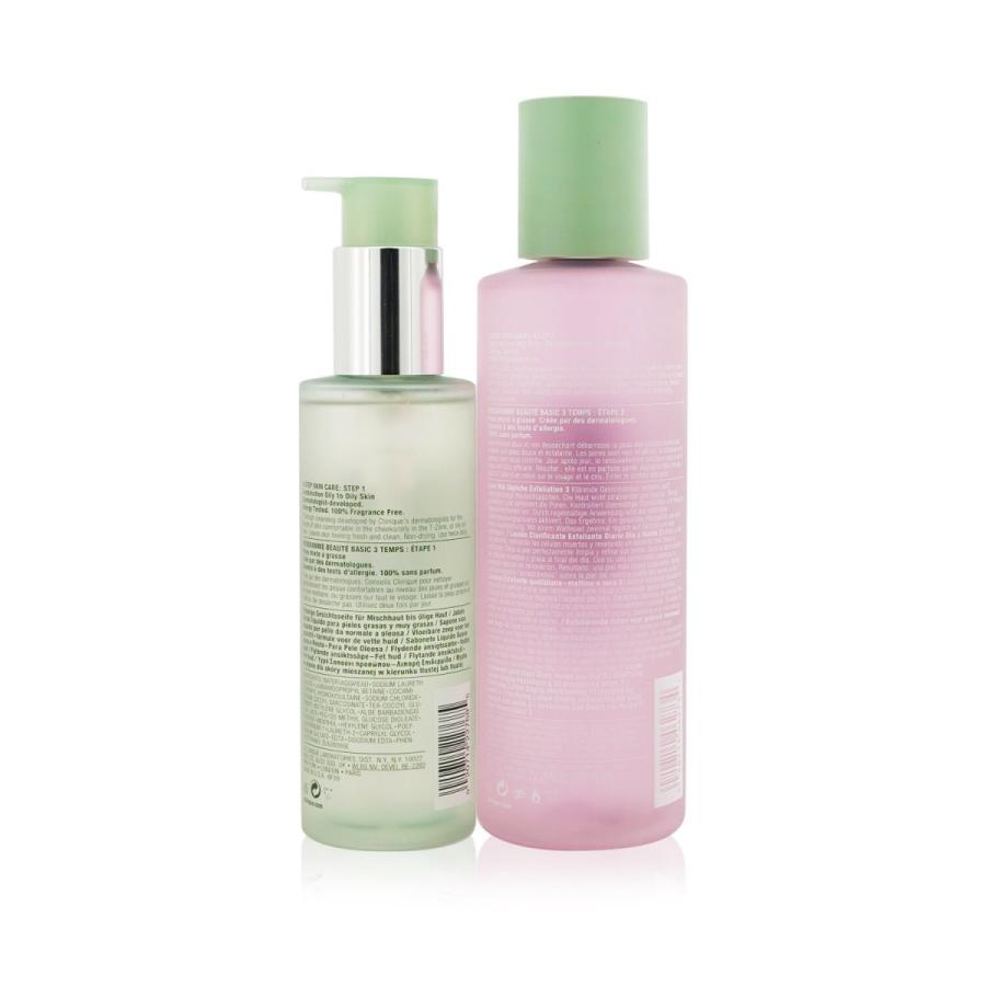クリニーク セット&コフレ Clinique ギフトセット Cleansing + Exfoliation Set: Clarifying Lotion 3 400ml/13.5oz Liquid Facial Soap Oily Skin|beautylover|03